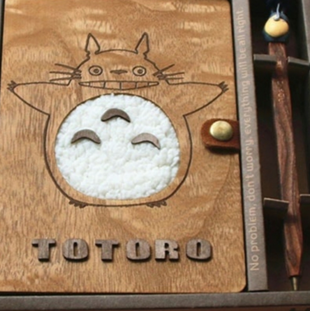 Brand new Totoro notebook/ journal and pen